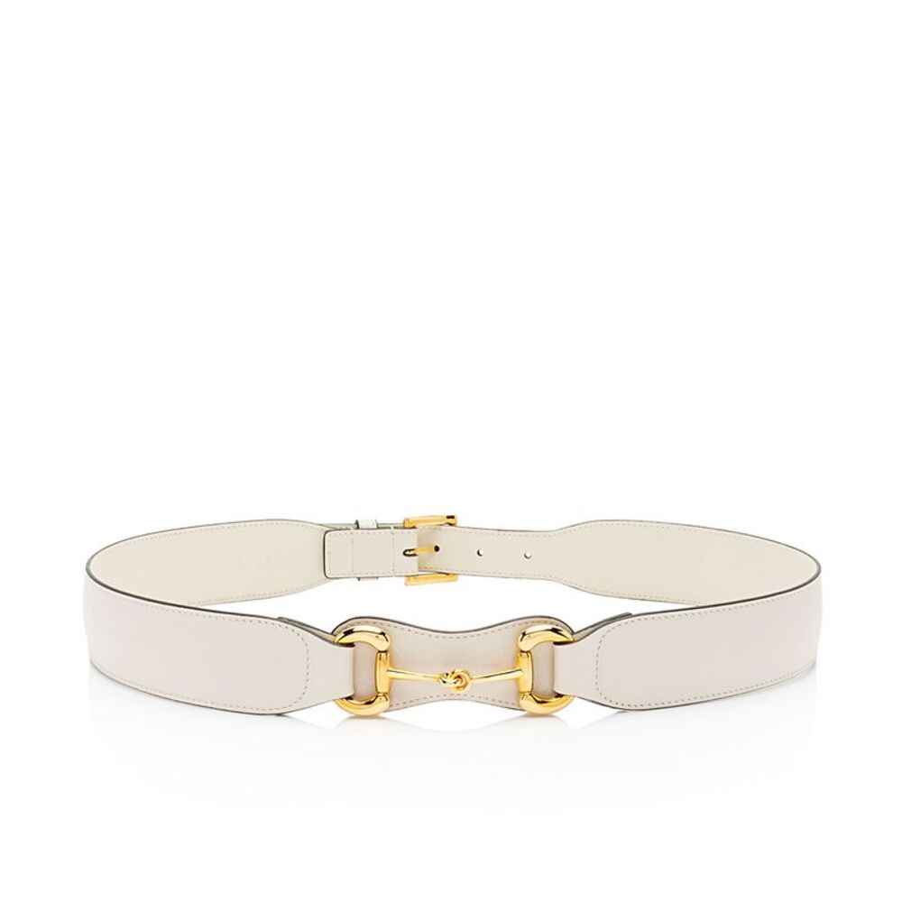 Gucci Smooth Leather Horsebit Belt - Size 34 / 85 - Picture 2 of 5